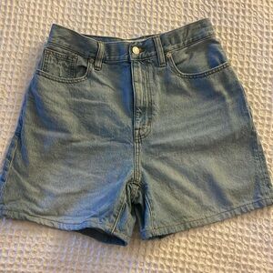 Madewell Baggy Jean Shorts
